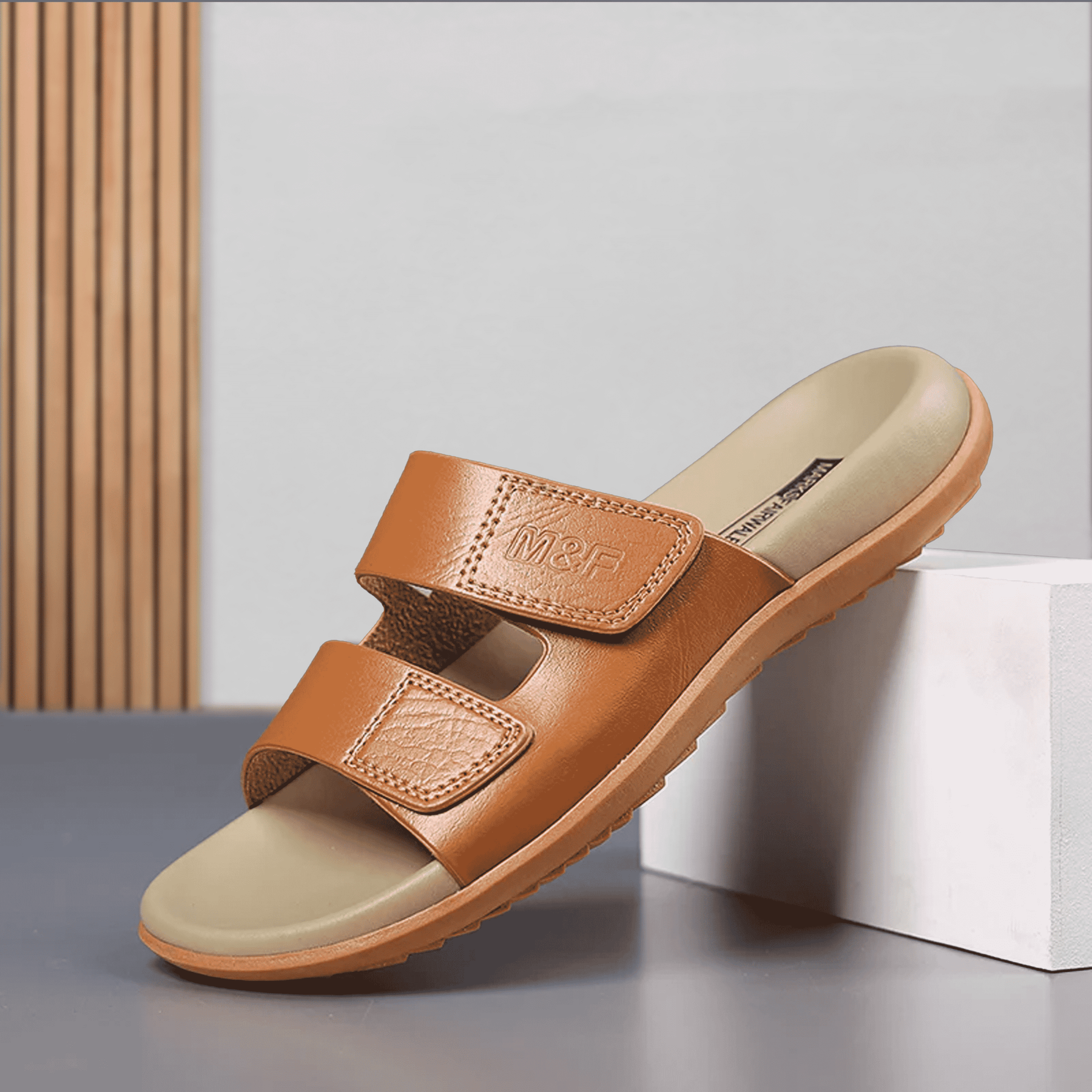 Chinelo Urban Glide - Couro